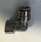 F102826 Female 1/8Bsp to 6mm Push in 90