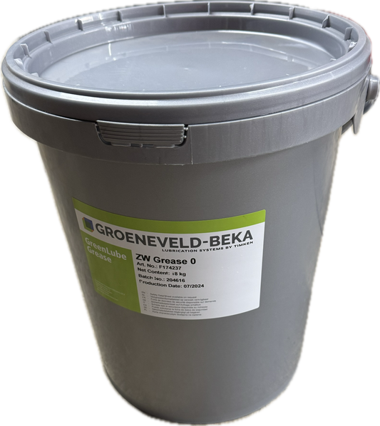 Groeneveld-Beka Greenlube • 18 kg Plastic Pail ZW-0